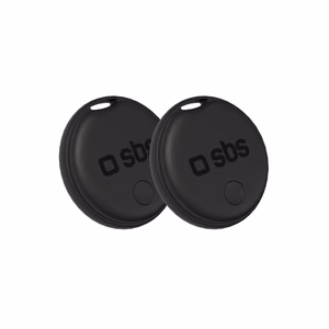 SBS Track My Dual yleismallinen paikannin, 2 kpl setti - musta
