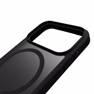 Puro Gradient TPU MagSafe -yhteensopiva Suojakuori iPhone 17 Pro:lle - musta