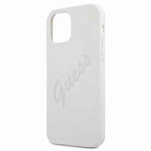 Guess GUHCP12LLSVSCR iPhone 12 Pro Max 6.7" kerma/kermanvärinen kovakotelo Script Vintage