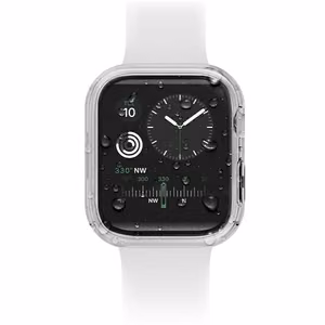 Uniq Nautic kotelo Apple Watch Series 7/8/9 45mm läpinäkyvä/dove-läpinäkyvä