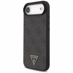 Guess 4G Strap Triangle Logo MagSafe -suojakuori iPhone 17 Airille - musta