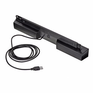 Lenovo USB-soundbar, 2.0-kanavainen, 2.5 W, musta