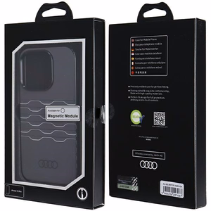 Audi IML MagSafe Suojakuori iPhone 15 Pro:lle - musta