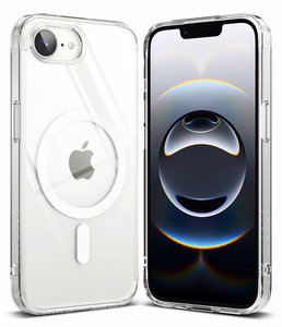 Ringke Fusion MagSafe Suojakuori iPhone 16:lle - kirkas