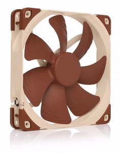 Noctua NOC-NF-A14-ULN tietokoneen jäähdytyskomponentti Tietokonekotelon tuuletin 14 cm beige, ruskea 1 kpl