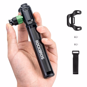 Rockbros HQ-75D-CO2 käsikäyttöinen alumiininen CO2-pumppu – väri: musta