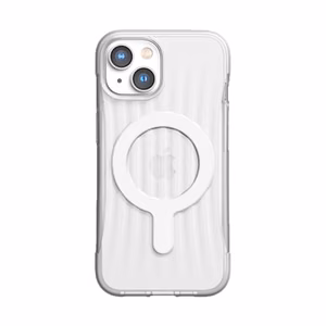 Raptic X-Doria Clutch Kotelo iPhone 14 Plus MagSafe takakansi läpinäkyvä