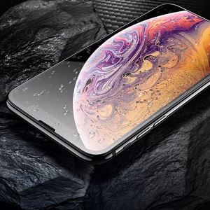 Karkaistu lasi iPhone X / XS / 11 PRO:lle Hoco HD 5D Guardian shield 10 kpl G14 musta
