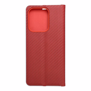 Läppäsuojakuori Xiaomi Redmi 15C (173,16 x 81,07 x 8,2):lle Luna Book Carbon punainen