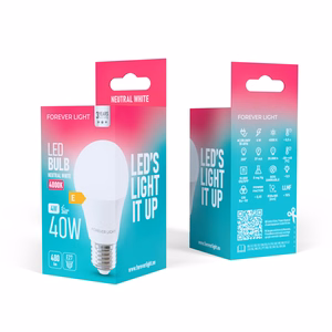 Forever Light LED-lamppu E27 A55 4W 480lm 4000K luokka E