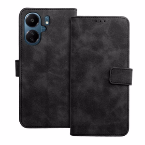 Läppäsuojakuori Xiaomi Redmi 13C / Poco C65:lle Tender Book musta