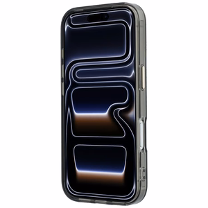 Guess IML Ring Stand 360 Script Metal Logo MagSafe suojakuori mallille iPhone 17 Pro / 18 Pro – musta