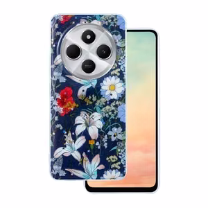 Glow Glam suojakuori Xiaomi Redmi Note 14 Pro 5G (Global) / Note 14 Pro Plus 5G (Global) sininen