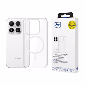 3mk Armor MagCase Suojakuori Xiaomi 17 -puhelimelle - läpinäkyvä