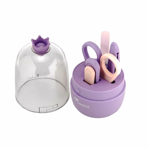 Momini Lilac Purple vauvan kynsienhoitosetti