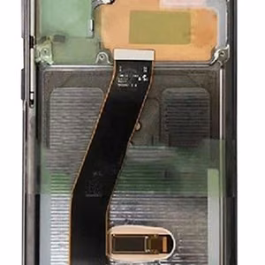 LCD-näyttö Samsung G981F/G980F S20 kosketusnäytöllä ja kehyksellä Cosmic Grey alkuperäinen (käytetty Grade C)