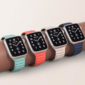 Magnetic Strap Magneettinen Hihna Ranneke Apple Watch 38/40mm - sininen
