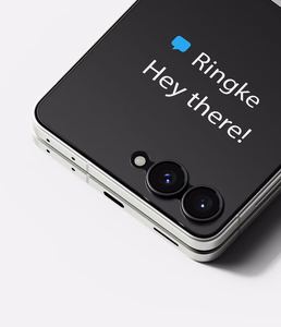 Ringke Cover Display Pro tempered-glass screen protector for Samsung Galaxy Z Flip 8, 2 pcs.