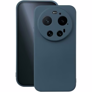 Silikonikotelo Xiaomi 17 Ultra tummansininen