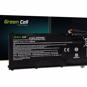 Green Cell AC54 AC14A8L AC15B7L akku Acer Aspire Nitro V15/V17/VX/Spin 3 -malleihin, 3800 mAh, 11.4 V