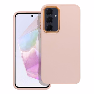 FRAME kotelo Samsung A35 5G vaaleanpunainen
