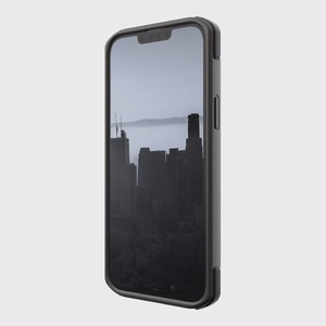 Raptic X-Doria Secure Case iPhone 14 Plus MagSafe panssaroitu suojus musta