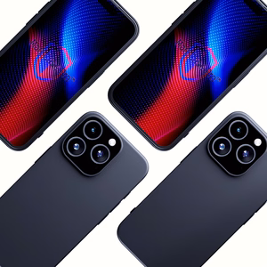 3mk Matt Case Pro Apple iPhone 15 Pro:lle - Matta musta