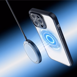 Panssaroitu Suojakuori iPhone 14 Pro:lle MagSafe-yhteensopiva Dux Ducis Aimo Mag - musta