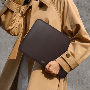 Tech-Protect Fleece Laptop Bag 13-14" - Brown