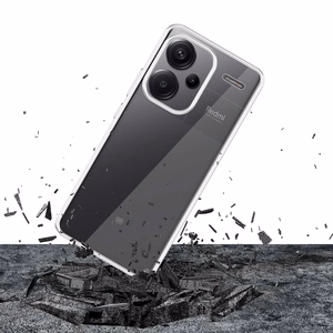 3mk Clear Case suojakuori Xiaomi Redmi Note 13 Pro+:lle - läpinäkyvä
