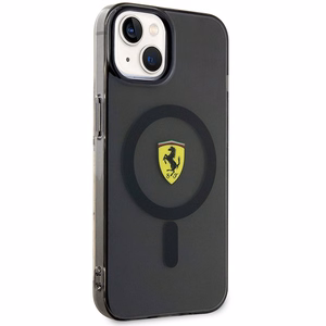 Ferrari FEHMP14MURKK iPhone 14 Plus 6.7" musta/musta hardcase Translucent Magsafe