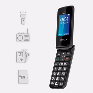 Krüger&Matz Simple 931 4G -matkapuhelin senioreille