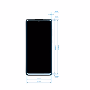 Crong 7D Nano Flexible Glass 9H full-screen hybrid protector for Samsung Galaxy A72