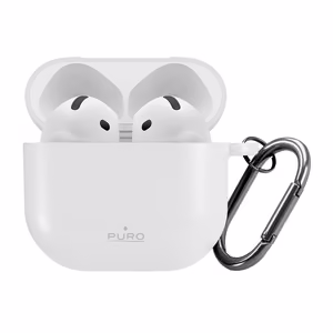 Puro Icon case for AirPods 4 white