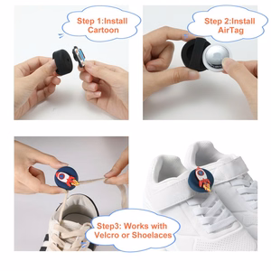 Tech-Protect Smooth 4 kpl Suojakuori Apple AirTag 1/2 lapsille - Moniväri