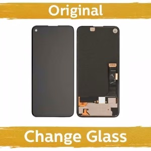 LCD-näyttö yhteensopiva Google Pixel 4A 5G musta (Uusittu: China)