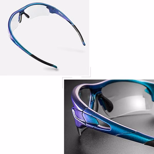 Rockbros 10069 UV400 pyöräilylasit - siniset