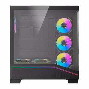 DarkFlash K430 -tietokonekotelo + 6 tuuletinta (musta)