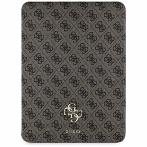Guess GUFC13RM24PS4SGW iPad Air 13" 2024 Ruskea Magneettinen 4G Big Logo