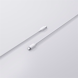 Xiaomi 3A punos USB-C – USB-C kaapeli (1m), valkoinen