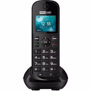 MAXCOM MM35D SE -matkapuhelin ikäihmisille, musta