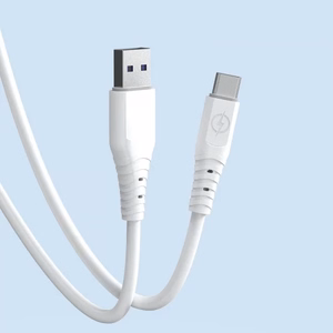 Dudao kaapeli USB USB-C 6A 1m valkoinen