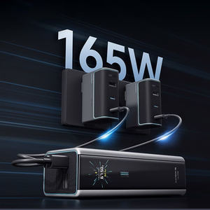 Powerbank Cuktech CKPB200UGLGR 210W 20000mAh 2 x USB-C 1 x USB-A - harmaa