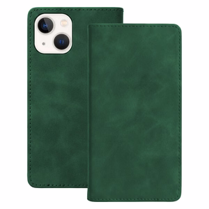 Smart Suede -kuori mallille iPhone 15 6,1", vihreä