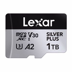 Lexar High-Performance Silver Plus microSDXC -muistikortti, 1 TB + sovitin