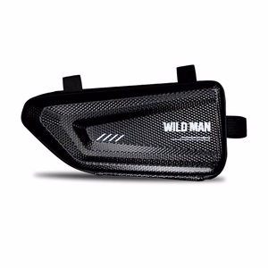 WILDMAN matkalaukku rungon alle vetoketjulla E4 1,5L (4"-7") musta