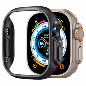 Spigen Thin Fit Suojakuori Apple Watch Ultra (49mm):lle - musta