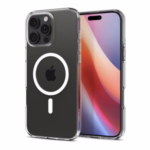 Spigen Liquid Crystal Mag MagSafe Suojakuori iPhone 16 Pro 6,3 kirkas