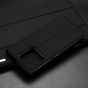 Dux Ducis Skin Pro Holsterin suojus läpällä Realme Narzo 50A musta