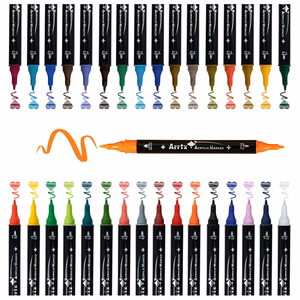 Acrylic Marker Pens ARRTX, 32 Colours